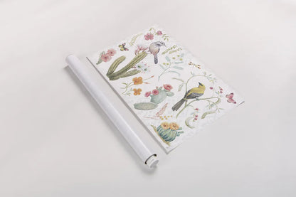 Desert Beauties I by Daphne Brissonnet. shown as a rolled paper print. Available as archival giclee rolled canvas, fine art paper, or poster print. SKU 65725i.