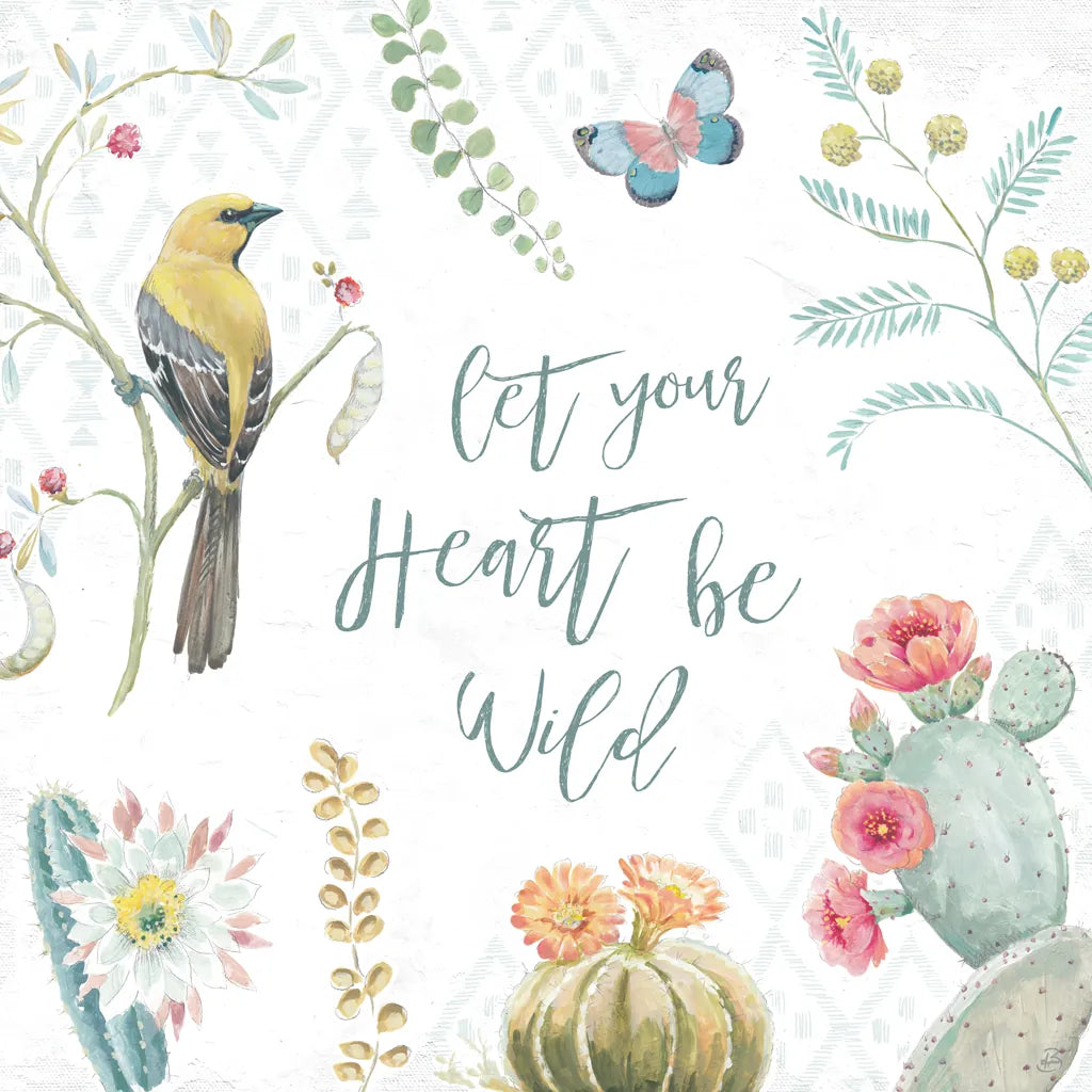 Desert Beauties VIII by Daphne Brissonnet. SKU 65732a. Archival Giclee Fine art print for wall decor.