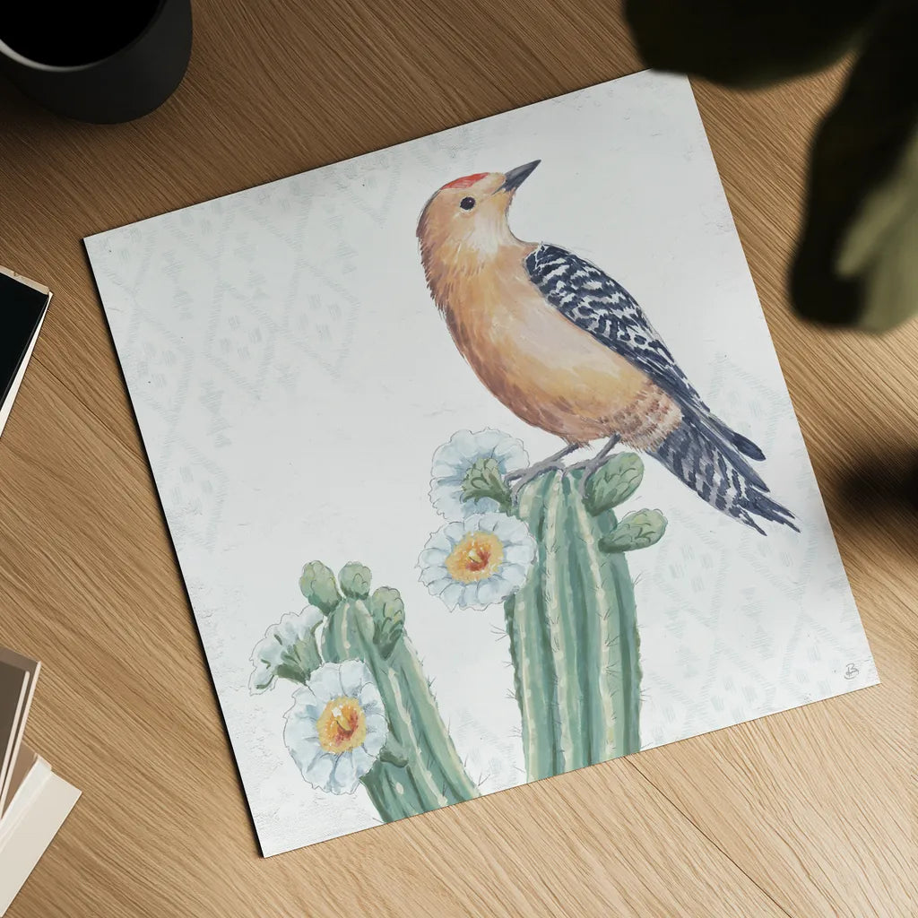 Desert Beauties X by Daphne Brissonnet. Shown as a detailed flat fine art print, highlighting archival giclee quality. Available as an archival giclee rolled canvas, fine art paper, or poster print. SKU 65734a.