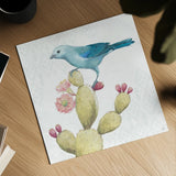 Desert Beauties XI by Daphne Brissonnet. Shown as a detailed flat fine art print, highlighting archival giclee quality. Available as an archival giclee rolled canvas, fine art paper, or poster print. SKU 65781a.
