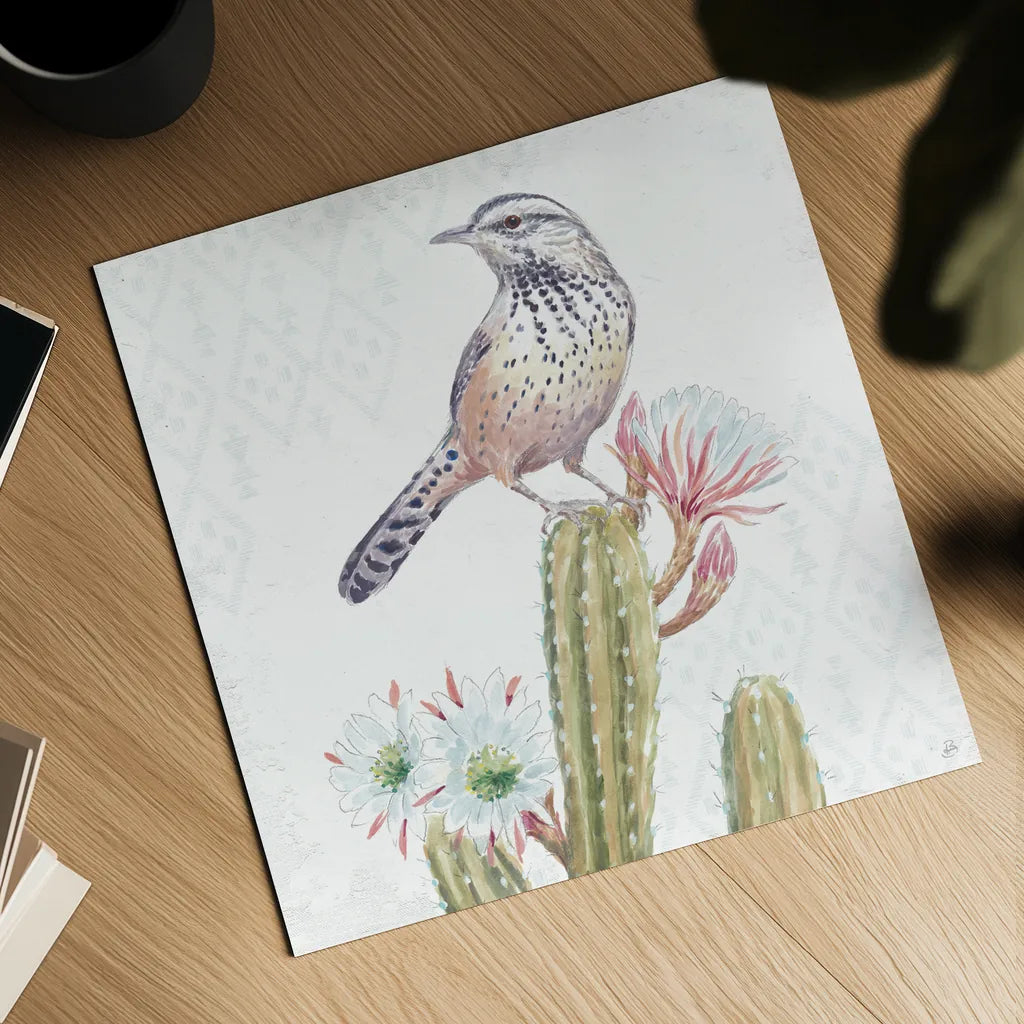 Desert Beauties XIII by Daphne Brissonnet. Shown as a detailed flat fine art print, highlighting archival giclee quality. Available as an archival giclee rolled canvas, fine art paper, or poster print. SKU 65736a.