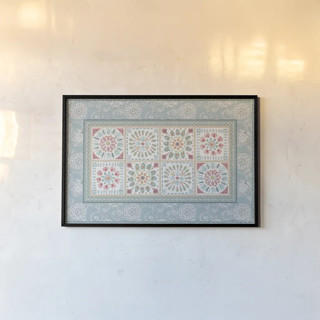 Desert Beauties XIX by Daphne Brissonnet. shown as a paper print in a black flame. Available as a archival giclee rolled canvas, fine art paper, or poster print. SKU 65742i.