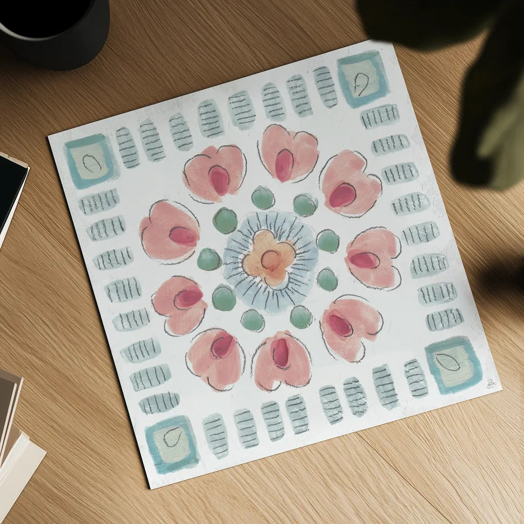 Desert Beauties XV by Daphne Brissonnet. Shown as a detailed flat fine art print, highlighting archival giclee quality. Available as an archival giclee rolled canvas, fine art paper, or poster print. SKU 65738a.