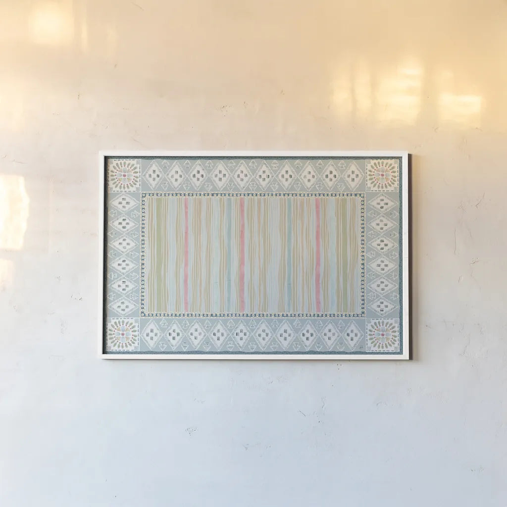 Desert Beauties XVIII by Daphne Brissonnet. shown as a paper print in a white frame. Available as a archival giclee rolled canvas, fine art paper, or poster print. SKU 65741i.