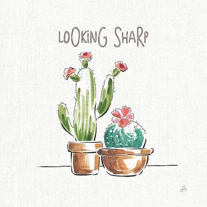 Desert Bloom III by Daphne Brissonnet. SKU 35019a. Archival Giclee Fine art print for wall decor.