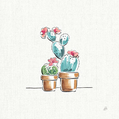 Desert Bloom V by Daphne Brissonnet. SKU 35021a. Archival Giclee Fine art print for wall decor.