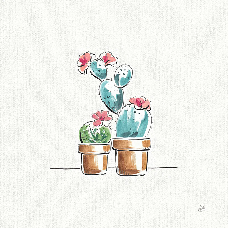 Desert Bloom V by Daphne Brissonnet. SKU 35021a. Archival Giclee Fine art print for wall decor.