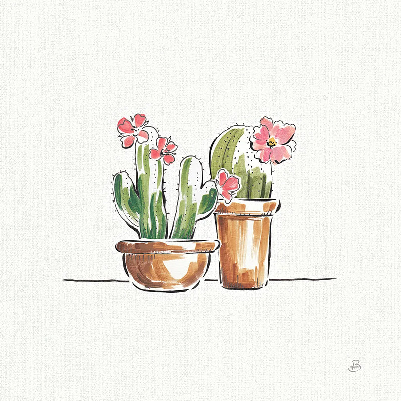 Desert Bloom VI by Daphne Brissonnet. SKU 35022a. Archival Giclee Fine art print for wall decor.