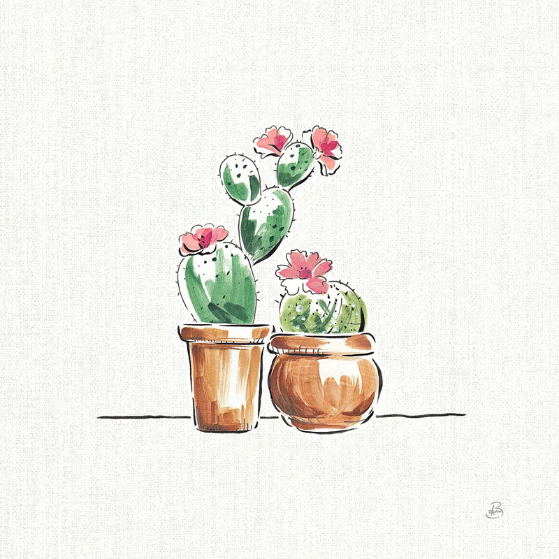 Desert Bloom VII by Daphne Brissonnet. SKU 35023a. Archival Giclee Fine art print for wall decor.