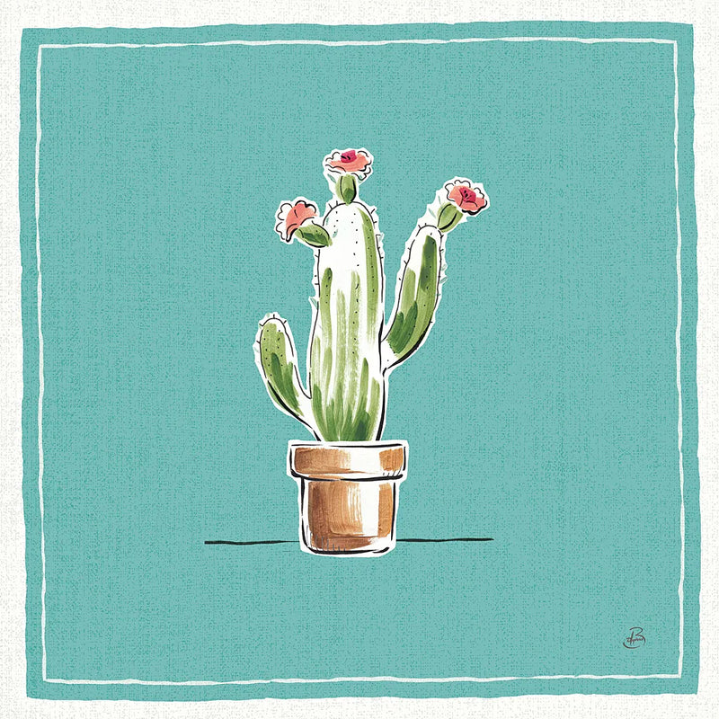 Desert Bloom VIII by Daphne Brissonnet. SKU 35024a. Archival Giclee Fine art print for wall decor.