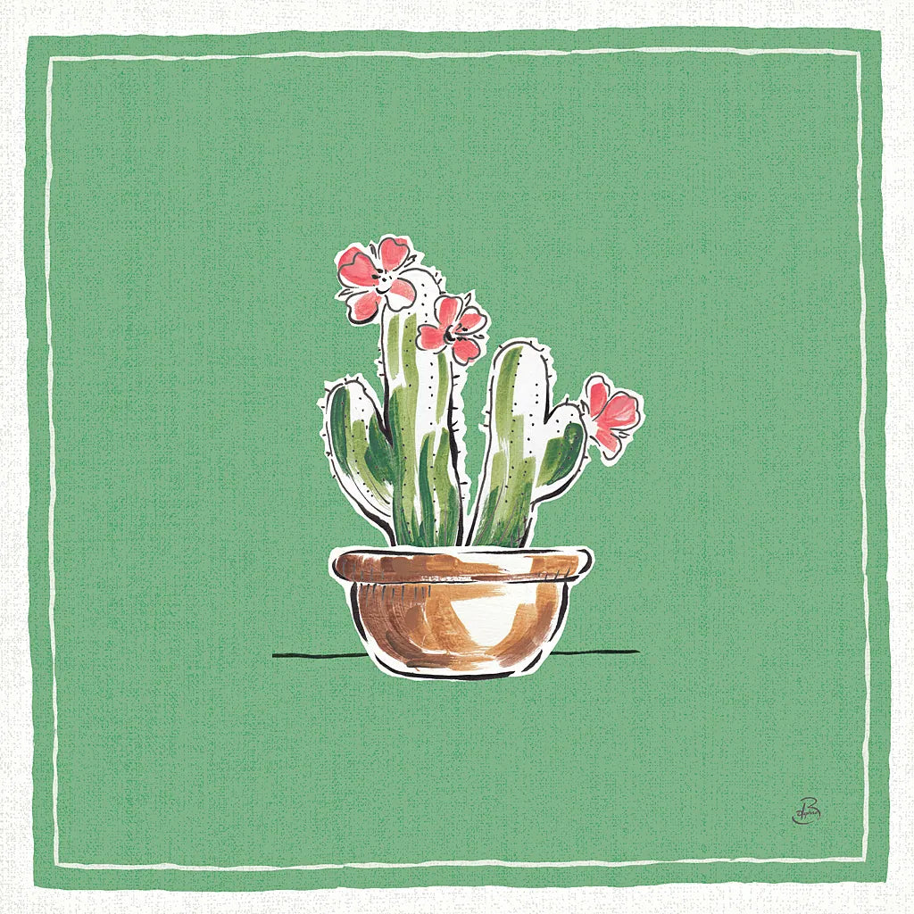 Desert Bloom X by Daphne Brissonnet. SKU 35026a. Archival Giclee Fine art print for wall decor.