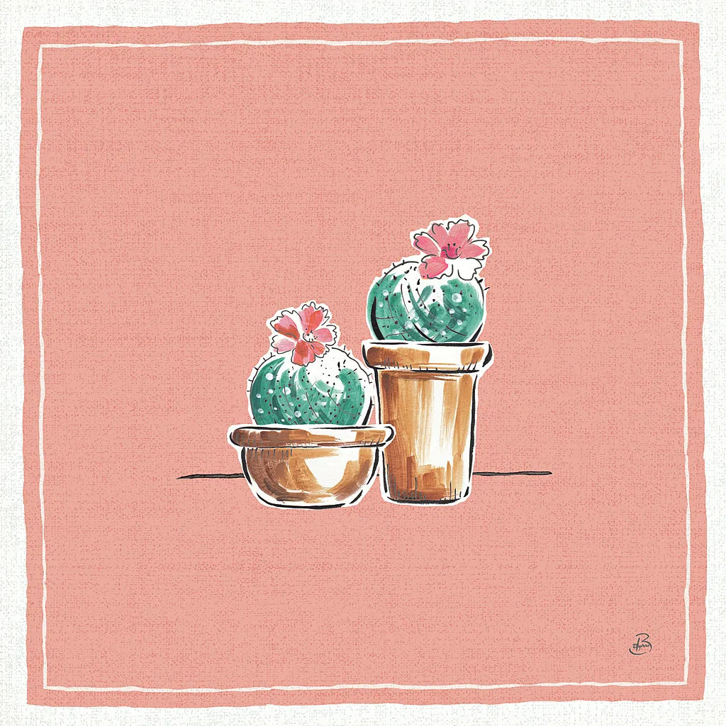 Desert Bloom XI by Daphne Brissonnet. SKU 35027a. Archival Giclee Fine art print for wall decor.