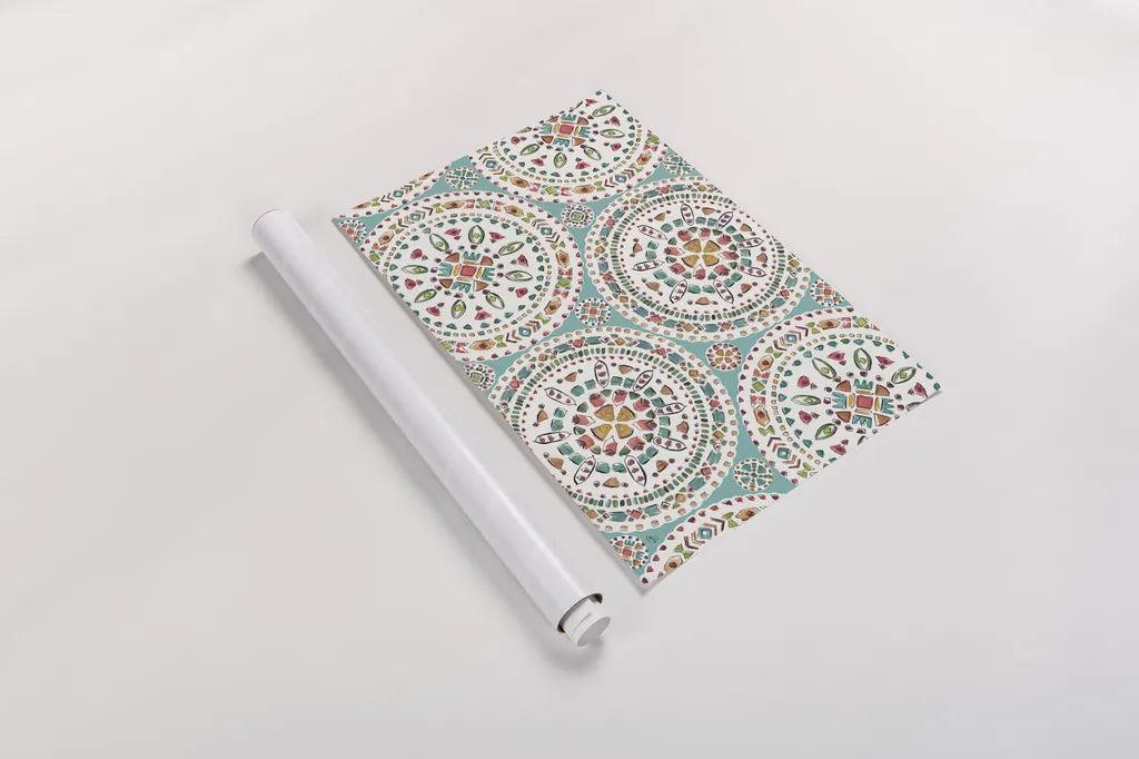 Desert Bloom XII by Daphne Brissonnet. shown as a rolled paper print. Available as archival giclee rolled canvas, fine art paper, or poster print. SKU 35028i.