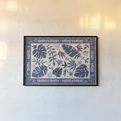 Desert Flair I by Daphne Brissonnet. shown as a paper print in a black flame. Available as a archival giclee rolled canvas, fine art paper, or poster print. SKU 62044i.