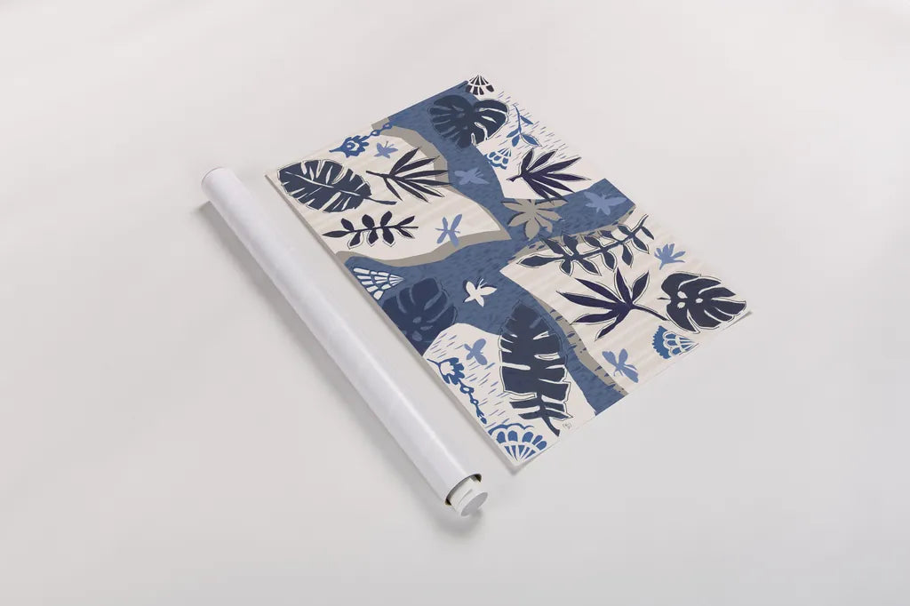 Desert Flair II by Daphne Brissonnet. shown as a rolled paper print. Available as archival giclee rolled canvas, fine art paper, or poster print. SKU 62045i.