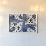 Desert Flair II by Daphne Brissonnet. shown as a paper print in a white frame. Available as a archival giclee rolled canvas, fine art paper, or poster print. SKU 62045i.