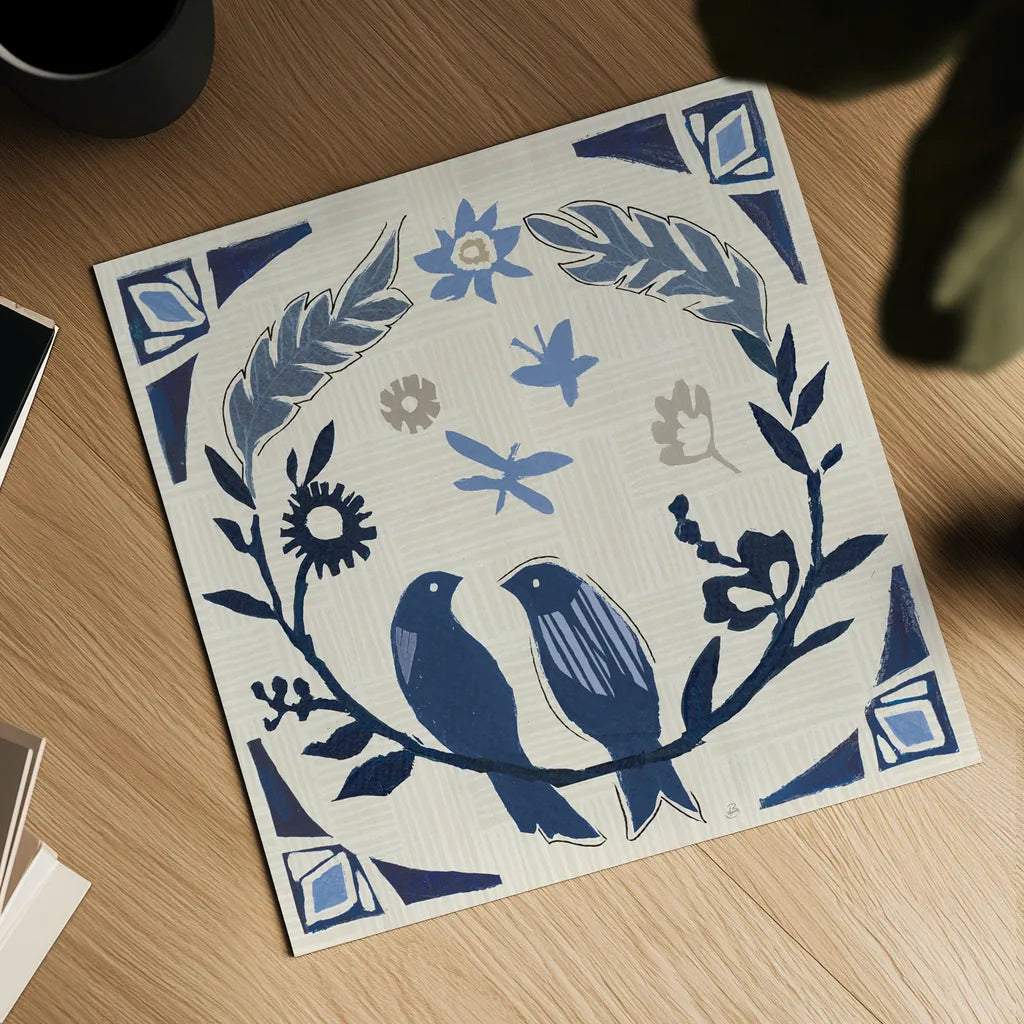 Desert Flair III by Daphne Brissonnet. Shown as a detailed flat fine art print, highlighting archival giclee quality. Available as an archival giclee rolled canvas, fine art paper, or poster print. SKU 62046a.