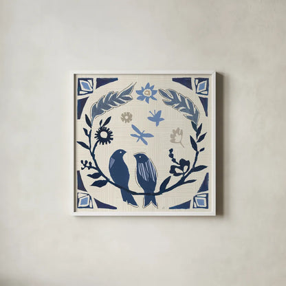 Desert Flair III by Daphne Brissonnet. Shown in a crisp white glass frame for a clean and minimalist style. Available as an archival giclee rolled canvas, fine art paper, or poster print. SKU 62046a.