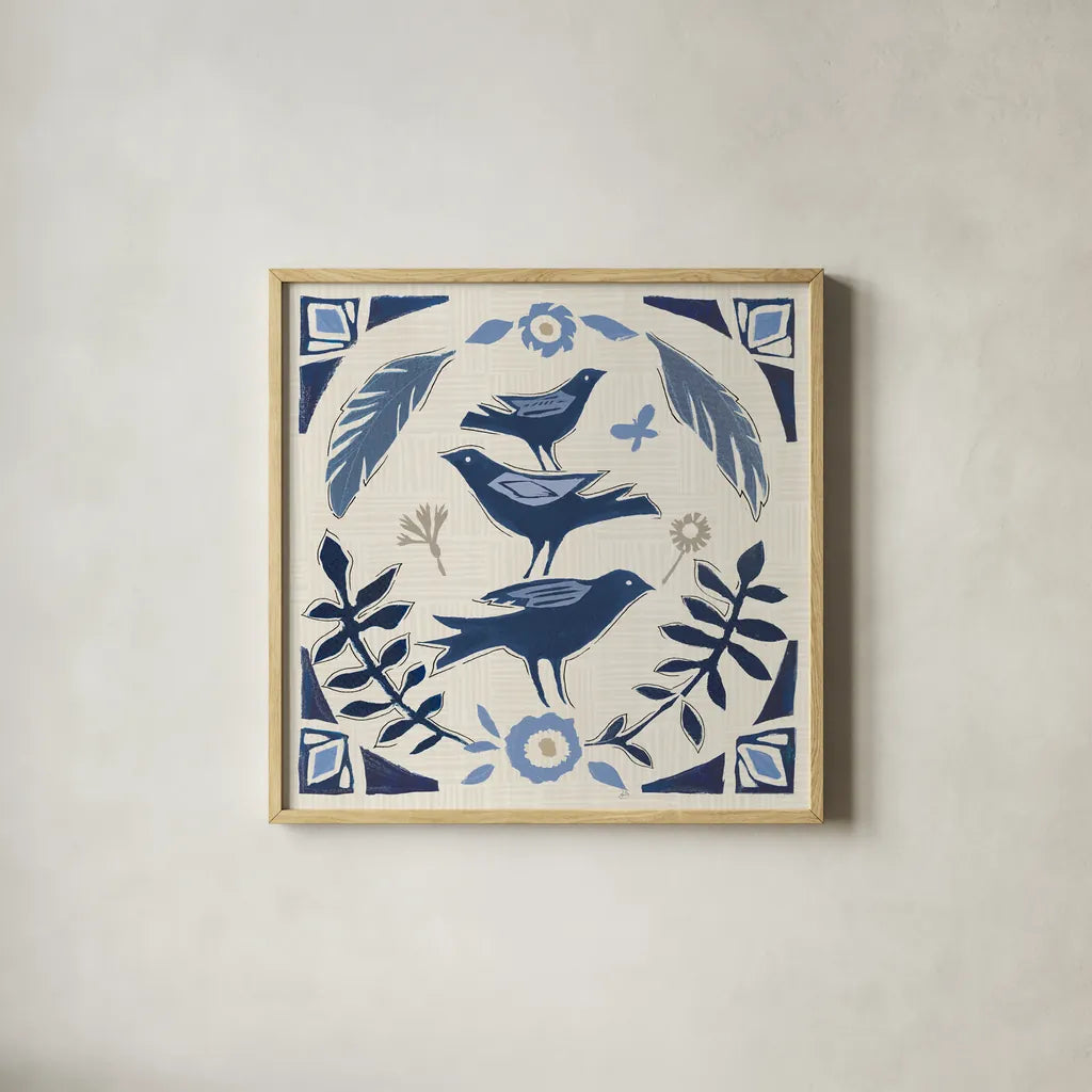 Desert Flair IV by Daphne Brissonnet. Shown in a natural wood glass frame for a timeless modern aesthetic. Available as an archival giclee rolled canvas, fine art paper, or poster print. SKU 62047a.