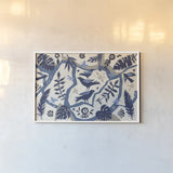 Desert Flair V by Daphne Brissonnet. shown as a paper print in a white frame. Available as a archival giclee rolled canvas, fine art paper, or poster print. SKU 62048i.