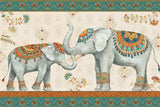 Elephant Walk I by Daphne Brissonnet. SKU 31366i. Archival Giclee Fine art print for wall decor.