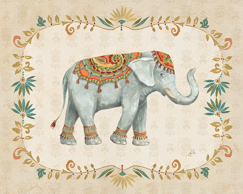 Elephant Walk II by Daphne Brissonnet