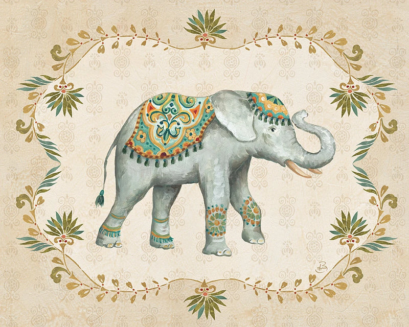 Elephant Walk IV by Daphne Brissonnet