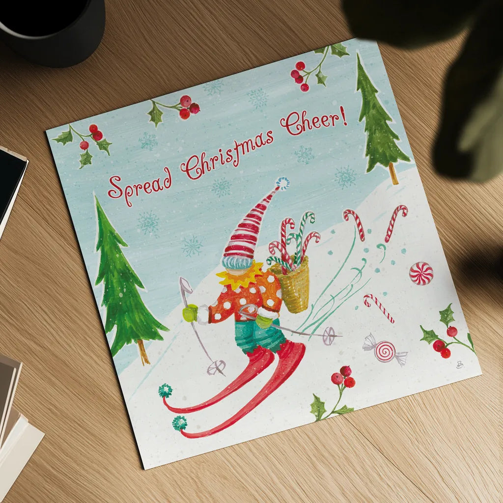 Elf Factory IV by Daphne Brissonnet. Shown as a detailed flat fine art print, highlighting archival giclee quality. Available as an archival giclee rolled canvas, fine art paper, or poster print. SKU 58521a.