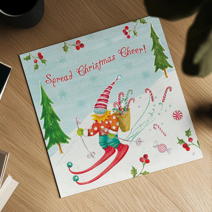 Elf Factory IV by Daphne Brissonnet. Shown as a detailed flat fine art print, highlighting archival giclee quality. Available as an archival giclee rolled canvas, fine art paper, or poster print. SKU 58521a.