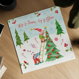 Elf Factory V by Daphne Brissonnet. Shown as a detailed flat fine art print, highlighting archival giclee quality. Available as an archival giclee rolled canvas, fine art paper, or poster print. SKU 58522a.