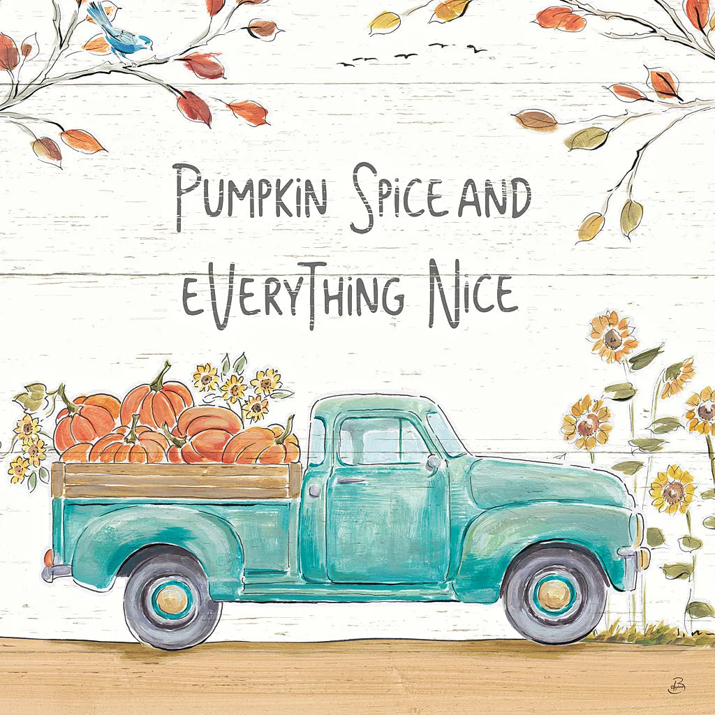 Fall Market III by Daphne Brissonnet. SKU 39195a. Archival Giclee Fine art print for wall decor.