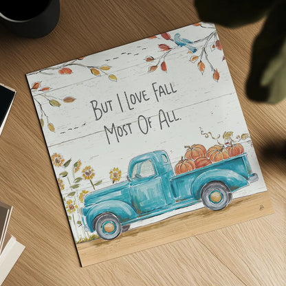 Fall Market IV by Daphne Brissonnet. Shown as a detailed flat fine art print, highlighting archival giclee quality. Available as an archival giclee rolled canvas, fine art paper, or poster print. SKU 39196a.