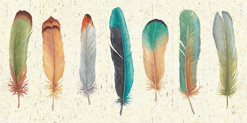 Feather Tales VII by Daphne Brissonnet