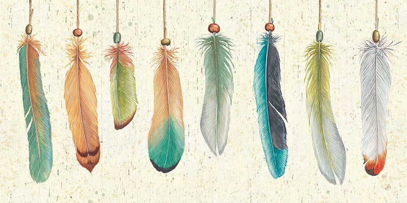 Feather Tales VIII by Daphne Brissonnet
