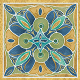 Free Bird Mexican Tiles I by Daphne Brissonnet. SKU 21870a. Archival Giclee Fine art print for wall decor.