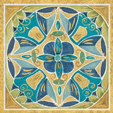 Free Bird Mexican Tiles III by Daphne Brissonnet. SKU 21872a. Archival Giclee Fine art print for wall decor.