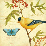 Garden Passion II by Daphne Brissonnet. SKU 4923a. Archival Giclee Fine art print for wall decor.