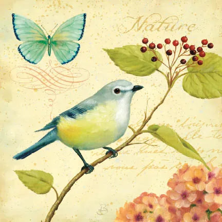 Garden Passion III by Daphne Brissonnet. SKU 4924a. Archival Giclee Fine art print for wall decor.