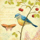 Garden Passion IV by Daphne Brissonnet. SKU 4925a. Archival Giclee Fine art print for wall decor.