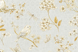 Golden Garden II Crop by Daphne Brissonnet. SKU 21869i. Archival Giclee Fine art print for wall decor.