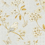 Golden Garden IV by Daphne Brissonnet. SKU 30999a. Archival Giclee Fine art print for wall decor.