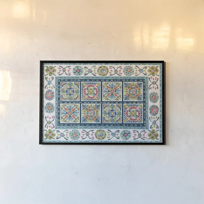 Gypsy Meadow VI by Daphne Brissonnet. shown as a paper print in a black flame. Available as a archival giclee rolled canvas, fine art paper, or poster print. SKU 57762i.