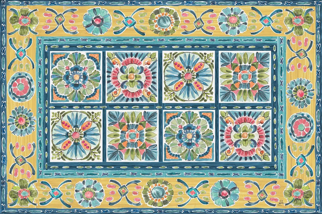 Gypsy Meadow VII by Daphne Brissonnet. SKU 57763i. Archival Giclee Fine art print for wall decor.