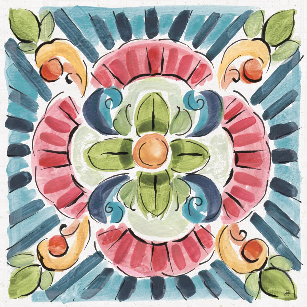 Gypsy Meadow VIII by Daphne Brissonnet. SKU 57764a. Archival Giclee Fine art print for wall decor.