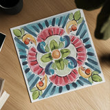 Gypsy Meadow VIII by Daphne Brissonnet. Shown as a detailed flat fine art print, highlighting archival giclee quality. Available as an archival giclee rolled canvas, fine art paper, or poster print. SKU 57764a.