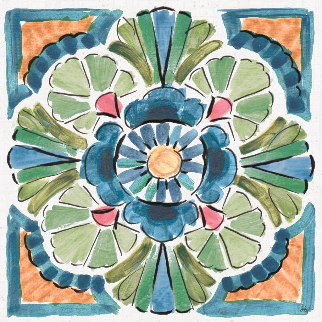 Gypsy Meadow X by Daphne Brissonnet. SKU 57766a. Archival Giclee Fine art print for wall decor.