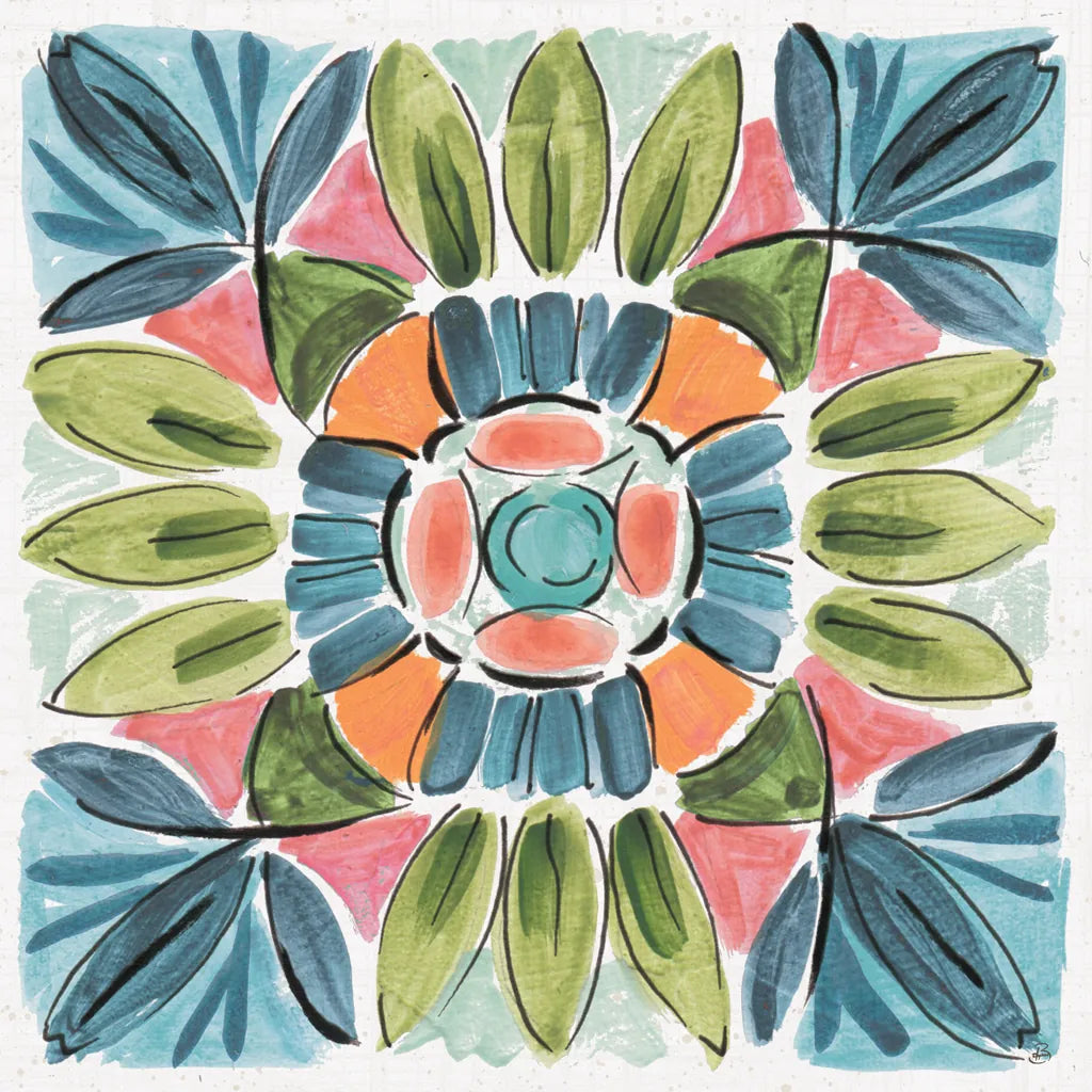 Gypsy Meadow XI by Daphne Brissonnet. SKU 57767a. Archival Giclee Fine art print for wall decor.