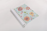 Happy Meadow I by Daphne Brissonnet. shown as a rolled paper print. Available as archival giclee rolled canvas, fine art paper, or poster print. SKU 74032i.