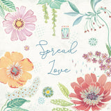 Happy Meadow V by Daphne Brissonnet. SKU 74036a. Archival Giclee Fine art print for wall decor.