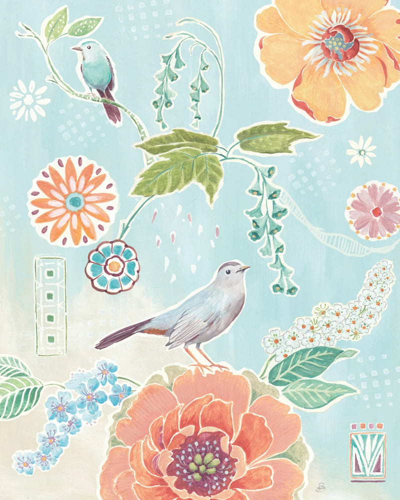 Happy Meadow VII by Daphne Brissonnet